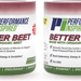 Performance Inspired Nutrition Beet Root Powder  Apple Flavored - 2 x 30 Serving bottles TWINPACK