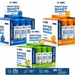 -Applied Nutrition Protein Shot 3.4oz 25g  - 36 Bottles (12 of each flavor)