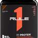 Rule 1 R1 Protein Whey Isolate Chocolate Fudge - 5 Lb (71 Servings)