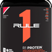 Rule 1 R1 Protein Whey Isolate Strawberries & Creme - 5 Lb (76 Servings)