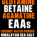 GCode Nutrition RISE Aminos Bcaa/Eaa's w/Glutamine & Agmatine  Lemonade - 30 Servings