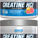 SNS Serious Nutrition Solutions Creatine HCI Powder (Powered by CON-CRET) Pink Grapefruit - 300 Servings (2 x 150 Serving Bottles) TWINPACK