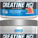 SNS Serious Nutrition Solutions Creatine HCI Powder (Powered by CON-CRET) Watermelon Breeze - 300 Servings (2 x  150 Serving Bottles) TWINPACK