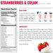 Isopure Zero Carb 100% Isolate Whey Protein  Strawberries & Cream - 3 Lb