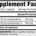 Core Nutritionals Vitamin D3+K2 - 60 Capsules