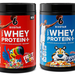 -Six Star 100% Whey Protein  Kelloggs-Froot Loops + Frosted Flakes - 3.6 Lb/36 Servings  (2 x 1.81 Lb Btls)  TWINPACK