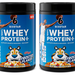 Six Star 100% Whey Protein  Kelloggs-Frosted Flakes - 3.6 Lb/36 Servings  (2 x 1.81 Lb Btls)  TWINPACK