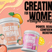 Nutrex Creatine For Women Peach Mango - 60 Servings (2 x 30 Serving Bottles) TWINPACK