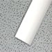 White Smooth 3/4" T-Molding 250'