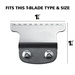 Wahl Premium Trimmer T-Blade Guide Comb Set