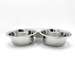 Kennel&#x20;Gear,&#x20;1&#x20;Pint&#x20;Double&#x20;Stainless&#x20;Steel&#x20;Bowl&#x20;with&#x20;Aluminum&#x20;Yoke