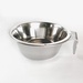 Kennel Gear, 2 Quart Stainless Steel Bowl with Stainless Steel Yoke