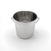 Kennel&#x20;Gear,&#x20;4&#x20;Quart&#x20;Stainless&#x20;Steel&#x20;Pail&#x20;with&#x20;Insert&#x20;Block