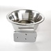 Kennel&#x20;Gear,&#x20;2&#x20;Quart&#x20;Stainless&#x20;Steel&#x20;Bowl&#x20;with&#x20;Aluminum&#x20;Yoke,&#x20;.5&quot;&#x20;Surface&#x20;Mount&#x20;and&#x20;Adhesive&#x20;Backing