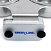 Shor-Line Brand, 1 Pint Double Stainless Steel Bowl System, 1/2" Thumbscrews, Shor-Line P/N: 041.0017.104