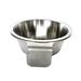 1 Pint Stainless Steel Bowl with Aluminum Yoke