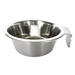 1 Pint Stainless Steel Bowl with Aluminum Yoke
