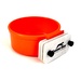 Kennel&#x20;Gear,&#x20;20&#x20;oz&#x20;Plastic&#x20;Bowl&#x20;System&#x20;-&#x20;Orange
