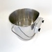 Kennel&#x20;Gear,&#x20;4&#x20;Quart&#x20;Stainless&#x20;Steel&#x20;Pail&#x20;with&#x20;.75&quot;&#x20;Bar&#x20;Mount&#x20;System