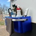 Kennel Gear, HD Caddy with Handle and Surface Mount - Blue
