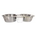 Kennel&#x20;Gear,&#x20;1&#x20;Quart&#x20;Double&#x20;Stainless&#x20;Steel&#x20;Bowl&#x20;with&#x20;Aluminum&#x20;Yoke