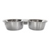 Kennel&#x20;Gear,&#x20;2&#x20;Quart&#x20;Double&#x20;Stainless&#x20;Steel&#x20;Bowl&#x20;with&#x20;Aluminum&#x20;Yoke