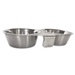 Kennel&#x20;Gear,&#x20;1&#x20;Quart&#x20;Double&#x20;Stainless&#x20;Steel&#x20;Bowl&#x20;with&#x20;Aluminum&#x20;Yoke