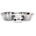 Kennel&#x20;Gear,&#x20;1&#x20;Quart&#x20;Double&#x20;Stainless&#x20;Steel&#x20;Bowl&#x20;with&#x20;Aluminum&#x20;Yoke&#x20;and&#x20;.75&quot;&#x20;Bar&#x20;Mount&#x20;System