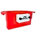 Kennel&#x20;Gear,&#x20;Supply&#x20;Caddy&#x20;with&#x20;Plastic&#x20;Bar&#x20;Mount&#x20;System&#x20;-&#x20;Red