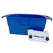 Shor-Line Brand, Supply Caddy with Plastic Bar Mount System - Blue