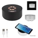 15W Glass Top Wireless Charger & Speaker - Full Color Imprint
