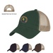 Washed Cotton Mesh Back Cap - Embroidered