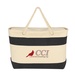Horizontal Cruising Tote Bag With Rope Handles