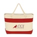 Horizontal Cruising Tote Bag With Rope Handles