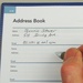 Orebro 40 Page Manager Date Log with Colored Edge Pages