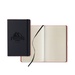 Castelli Black Laser Medio Ivory Page Lined Journal