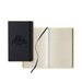 Castelli Black Laser Medio Ivory Page Lined Journal