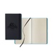 Castelli Black Laser Medio Ivory Page Lined Journal