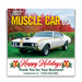 A Classic Holiday Thank-You Muscle Car USA Custom Wall Calendar - 2027