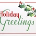Premium Holiday Greeting Card
