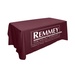 Promo 8' Flat 3 Sided Table Cover