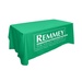 Promo 8' Flat 3 Sided Table Cover