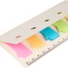 Recycled Milk Carton Sticky Notes & Ruler Pad