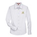 Harriton Ladies' Easy Blend Long-Sleeve Twill Shirt with Stain-Release - Embroidery