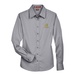 Harriton Ladies' Easy Blend Long-Sleeve Twill Shirt with Stain-Release - Embroidery