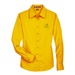 Harriton Ladies' Easy Blend Long-Sleeve Twill Shirt with Stain-Release - Embroidery