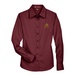 Harriton Ladies' Easy Blend Long-Sleeve Twill Shirt with Stain-Release - Embroidery