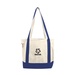 Small Accent Boat Tote Bag - Full Color Imprint
