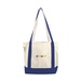 Small Accent Boat Tote Bag - Full Color Imprint