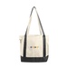Small Accent Boat Tote Bag - Full Color Imprint
